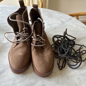 Jenni Kayne Oiled Leather Canyon Boot - Stone - Size 40